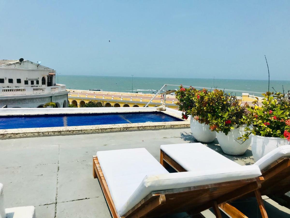 Penthouse Caribbean View And Private Pool, Cartagena Exterior foto